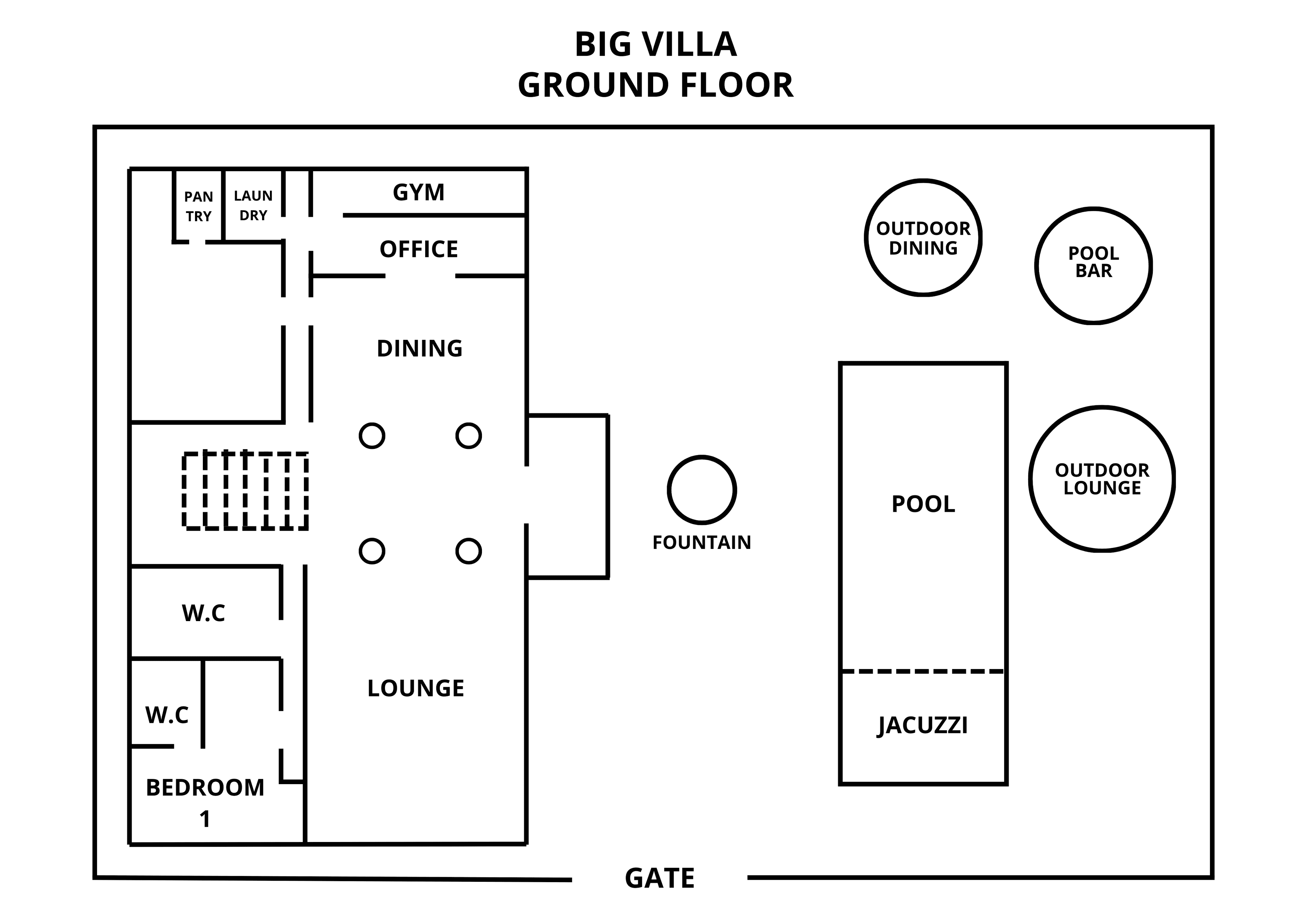 Floor plan - Ground floor
