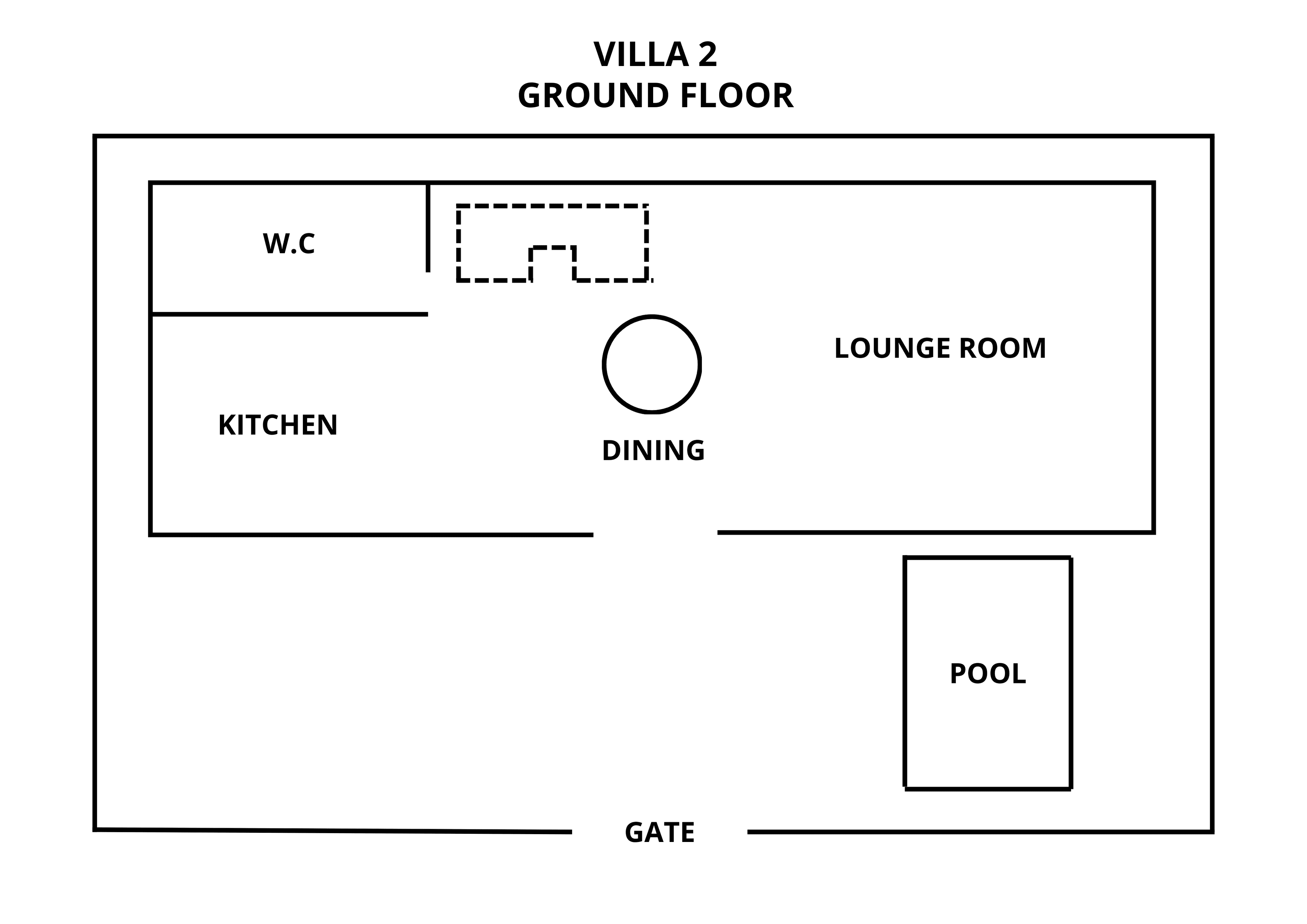 Floor plan - Ground floor