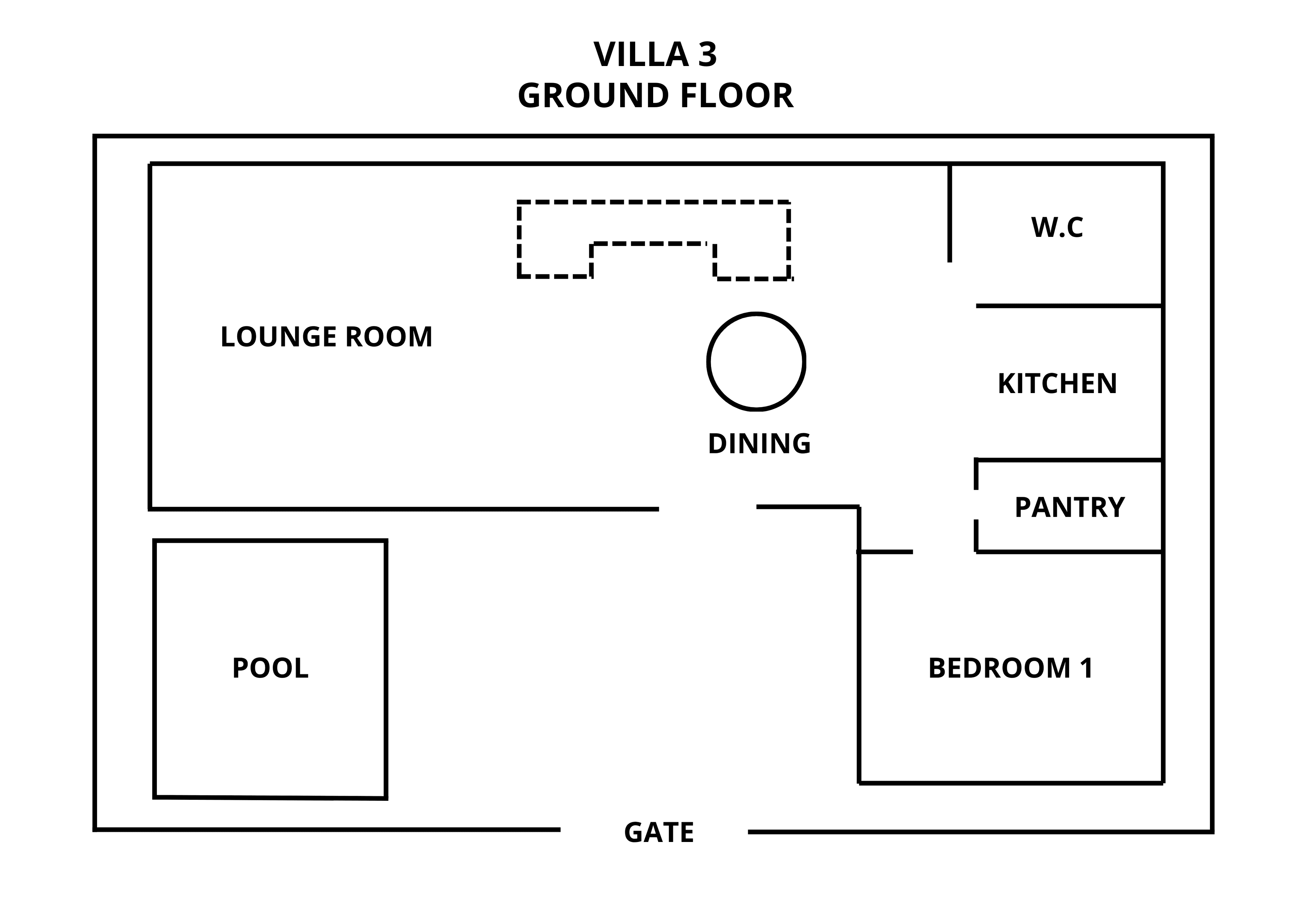 Floor plan - Ground floor