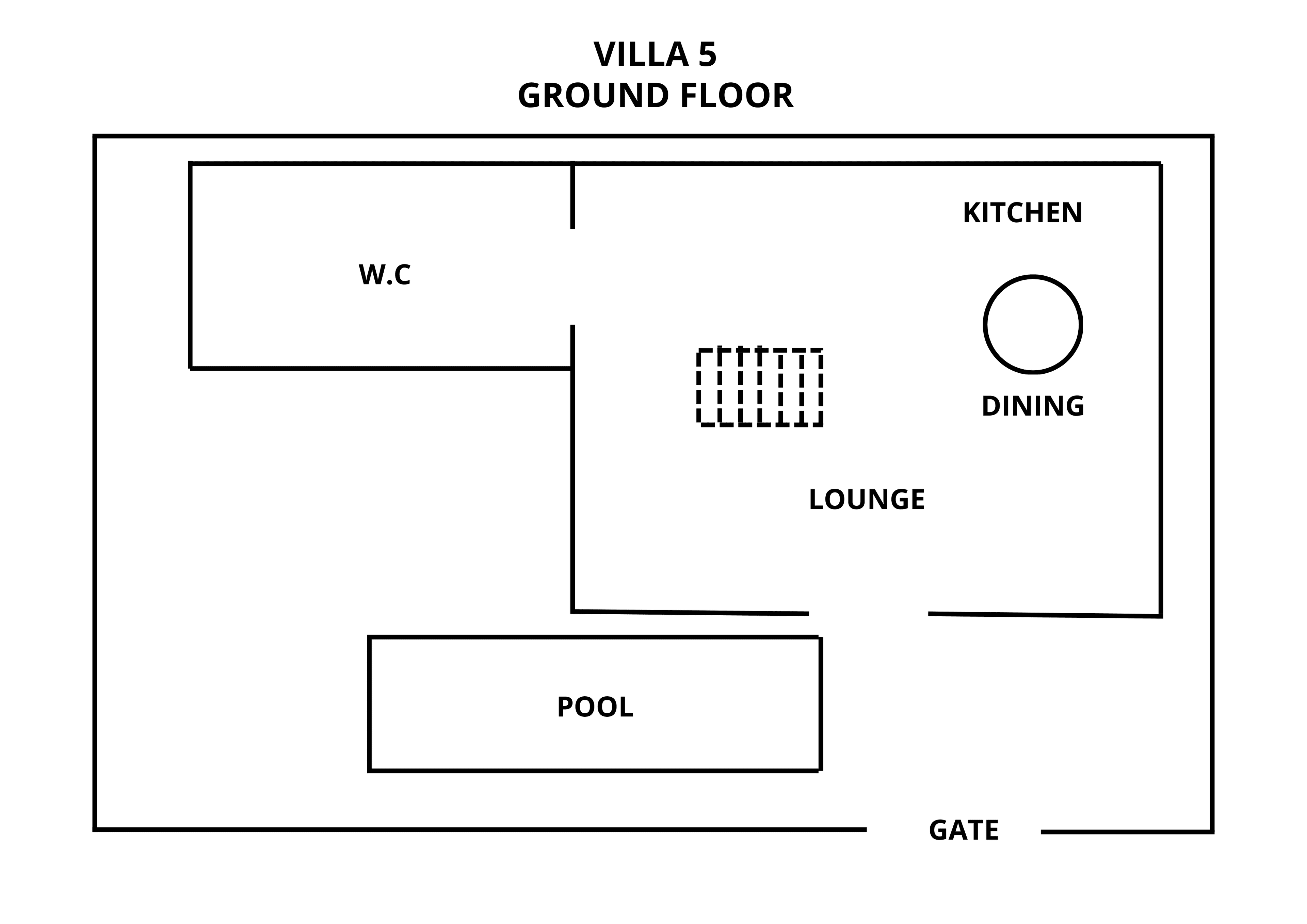 Floor plan - Ground floor